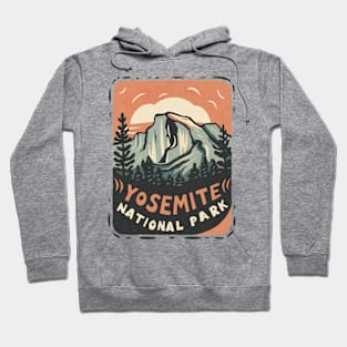 Yosemite National Park Travel Sticker Hoodie